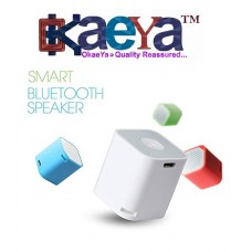 OkaeYa- Mini Speaker Smallest Portable Outdoor Bluetooth Speaker Supports Self-time Remote Shutter, Anti Lost 